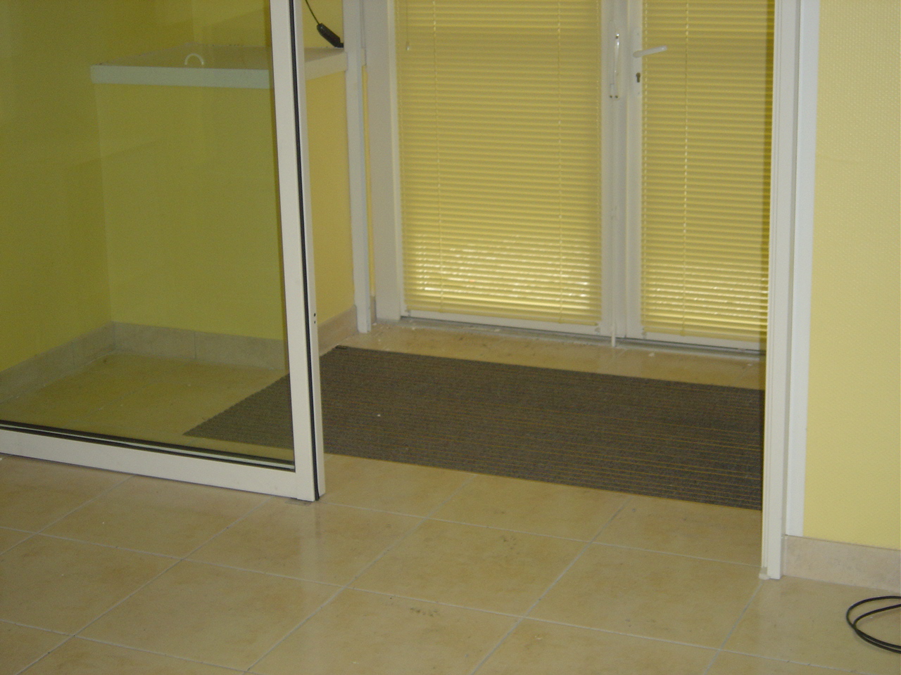 HALL AVEC CADRE PAILLASSON SCELLE